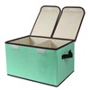 Tcbelosion Foldable Fabric Storage Box, 16.5 x 11.8 x 9.8