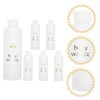NOLITOY 6pcs Holy Water Bottles Refillable Containers for Baptism Decorations