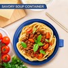 RORBAM Ramen Cooker,Microwave Ramen Bowl,Ramen Noodle Bowl 48 oz, College