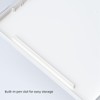 Reinforced Clipboard with Storage, Inner Plastic Folder Attached, Heavy Duty