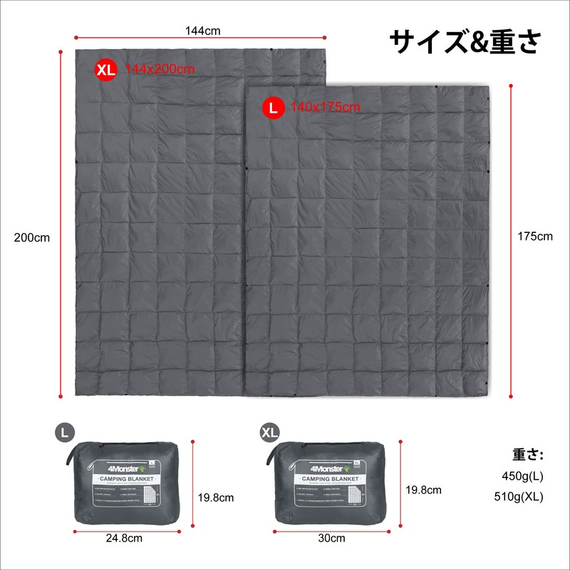 4Monster Blanket Cotton Ultra-Lightweight Throw Blanket Knee Cover Portable Waterproof