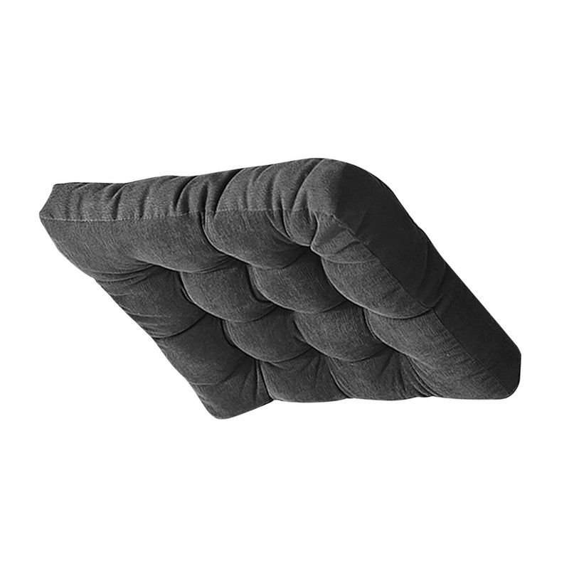 Corduroy Solid Chair Pad Square Floor Tatami Mat Cushion for