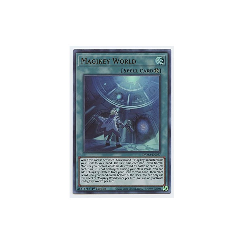 Yugioh Magikey World - DAMA-EN057 - Ultra Rare - 1st