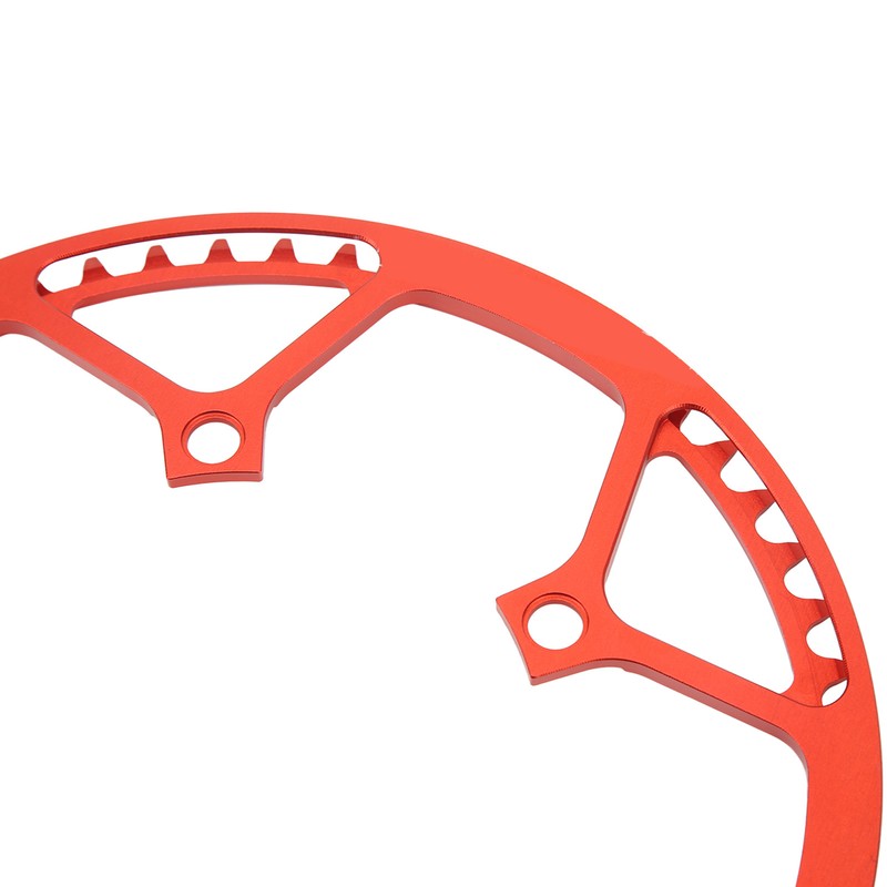Bike Chainring 56T 130BCD Red Aluminum Alloy Lightweight Folding Bike