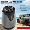 dessports Portable Camping Shower, 6000mAh Rechargeable Outdoor Shower Pump