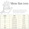 Meetoget Men's Leather Driving Gloves Unlined Goatskin Auto Driving Gloves