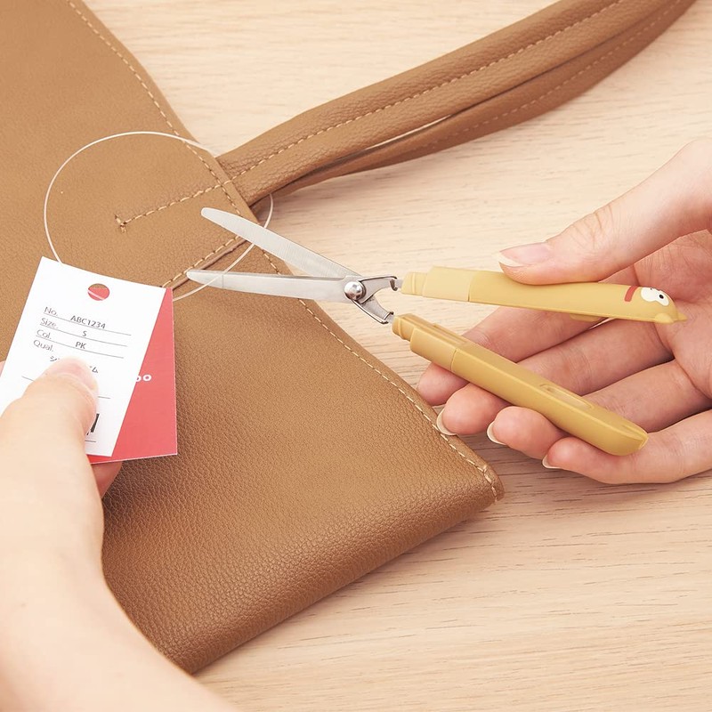 Lihit Lab A7803-7 Smartfit Punilab Stick Scissors Mikeneko