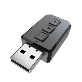 Operitacx USB Audioadapter Sender Empfänger Drahtloser Audiokonverter Für Lautsprecher Kopfhörer Audiosynchronisation Für Spielekonsolen Pcs