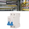 2P Mini DC Circuit Breaker 4kA Icu 6kV Uimp Fast