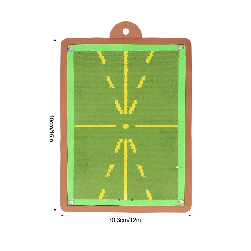 Swing Golfing Practice Hitting Mat with Pin Buckle Silicone Golfing