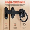 ZAVIA Garden Ring Gate Latch for Garden Gates 6” Door