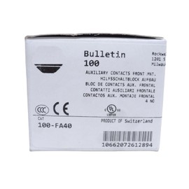 100-FA40 Auxiliary Contactor