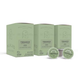 Mulholland Roasters | Tenango Coffee Single Cup B-Pods | Only Compatible with BRUVI Single-Serve Coffee Brewer | Includes 60 Pods