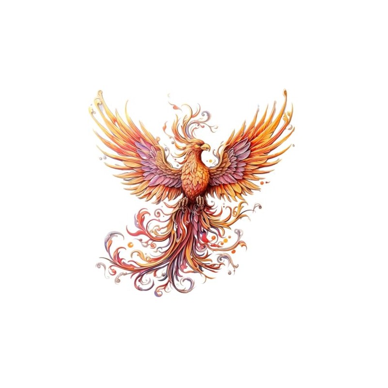 Dopetattoo Six sheets Temporary Tattoos for Men and Women Sketch
