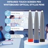 Plplaaoo 3PCS Interactive Whiteboard Pen Set – Infrared Stylus Pen