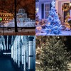 Paqisun 4 Pack Solar String Lights Outdoor, Total 160FT 400LED