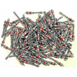 Bulk 100 Long Filtered Valve Stem Cores, Long Truck Tire Stem Cores for 120psi / 225F Degrees use