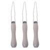 BCP Pack of 3 Grip Button Hook Helper (White Color)