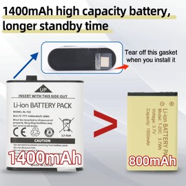 Walkie Talkies Long Range for Adult, Rechargeable Walkie Talkies 4 Pack Baofeng F22 Portable FRS Two Way Radio with 1400mAh Battery USB-C Charger Flashlight NOAA Weather Radio for Camping Hunting Gear