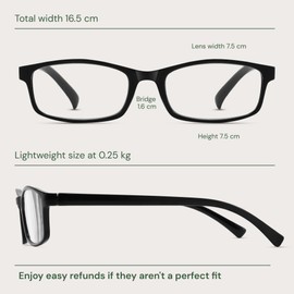 Gaoye Reading Glasses Men/Women, Eyeglasses, Blue Light Readers for Men/Women, Eye Glasses