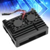 Aluminium Alloy Armor Case Kit with Dual Cooling Fan Heatsink
