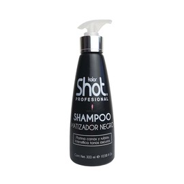 Kolor Shot Shampoo Matizador Negro Platina para Canas e Intensifica Tonos Oscuros 300ml                                                               