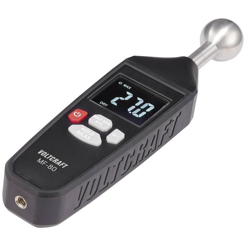 VOLTCRAFT MF-80 Material Moisture Meter Measuring Range Construction Moisture (Range)