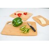 Lipper International 839 Bamboo Wood Thin Cutting Board with Oval