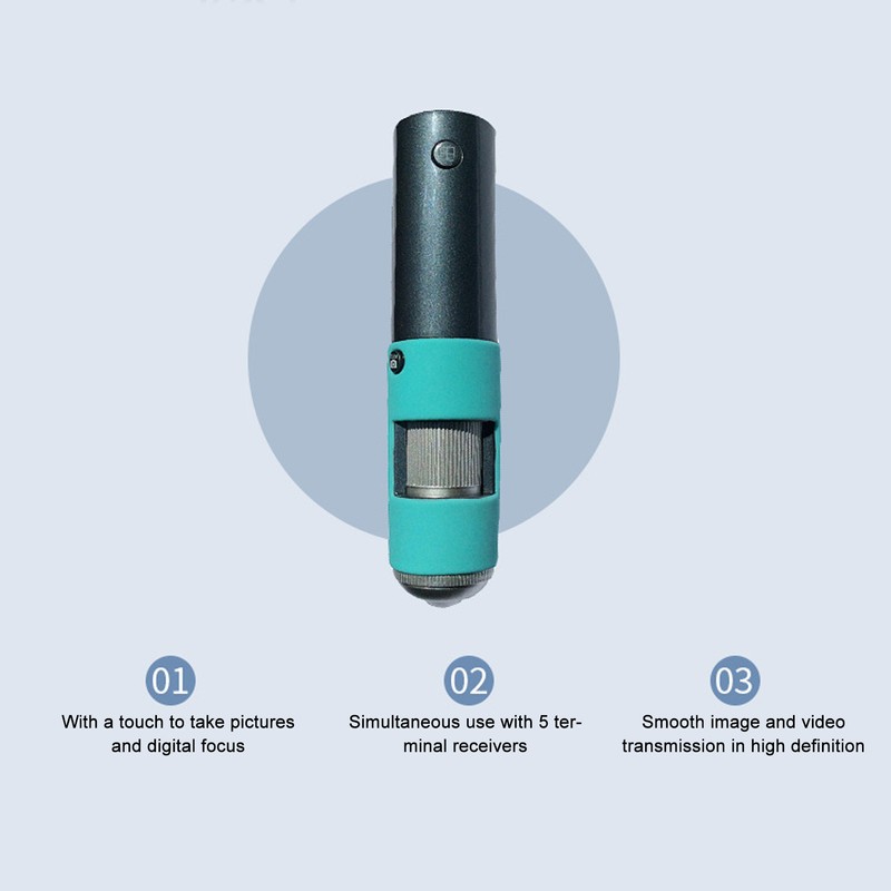 3MP Scalp Detector Portable Wireless Skin Dignosis WiFi Detector Handheld