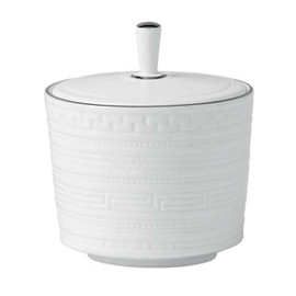 Intaglio Platinum Sugar Bowl