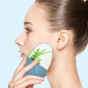 Rodillo Silicón Hielo Para Masaje Facial Reutilizable