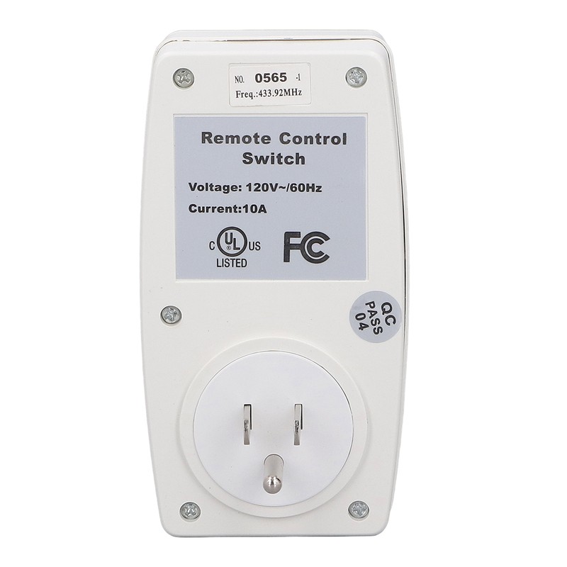 Remote Control Outlet Power Socket Receptacle for Light Conditioner
