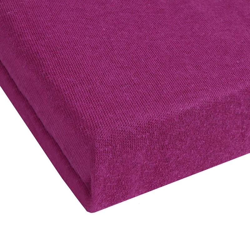 Children's Jersey Fitted Bed Sheets for Cot Mattresses, 100% Cotton,