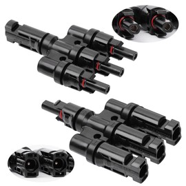 URAQT T-type solar plug, solar panel cable connector (1Y3)