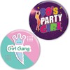 Creanoso 90’s Girls Pinback Buttons (10 Pack) - Fun Classroom