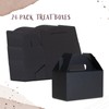 MATICAN Gable Boxes - 24 Pack, Black, 15.2 x 8.9