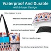 RLXROM Outdoor Packable Picnic Blanket with Zipper Folds into Tote