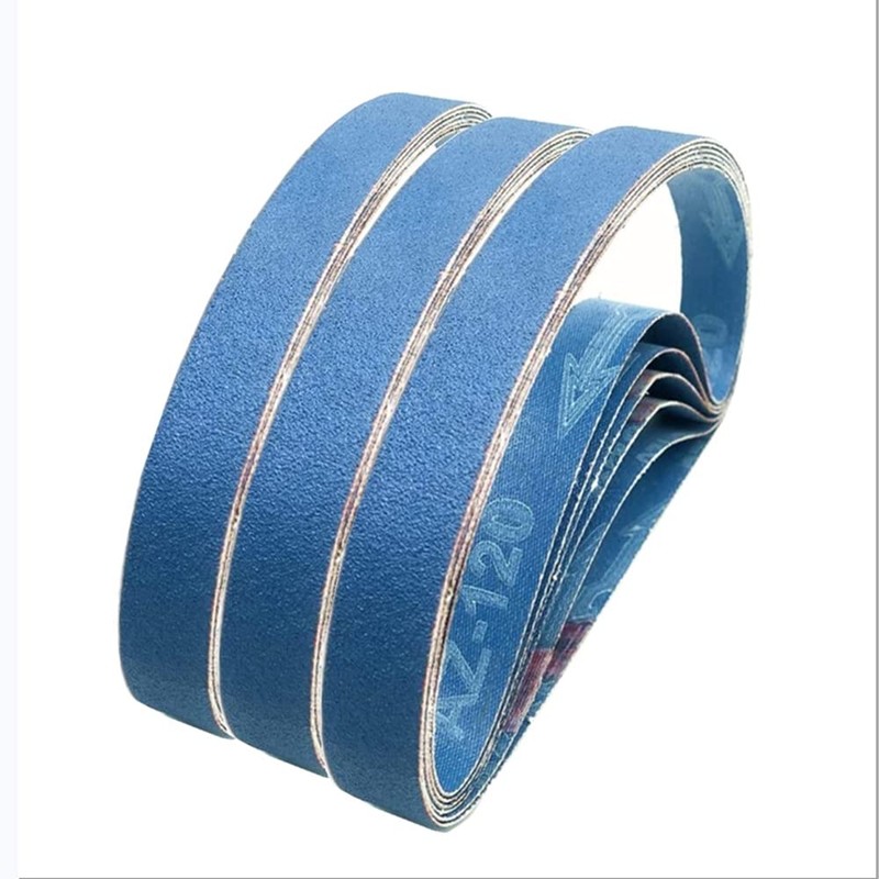 12 Pcs 25 x762 mm Metal Sanding Belts, 2 Pieces