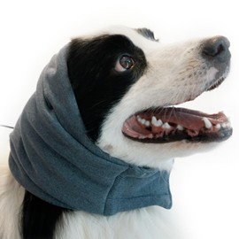 Rizzco Ear Guards for Dogs and Cats - Headband for Anxiety Relief, No-Flap Ear Wraps, Soft Ear Muffs for Noise Protection, Sleeping, Fireworks, Grooming, Drying, and Thunderstorms