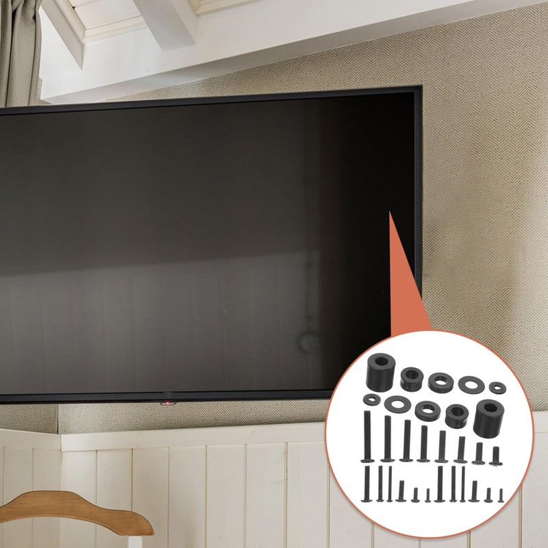 TOVINANNA 1set Heavy Duty Tv Mount Screws for Easy Installation
