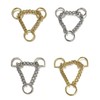 Half Check Chains For Dog Collars Sewing Webbing Or Leather