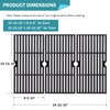 Criditpid Grill Replacement Parts for Charbroil Advantage 4 Burner 463344116,