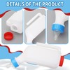 2PCS 800ml Lamb Feeding Bottle Goat Feeder Bottles Hang Upside
