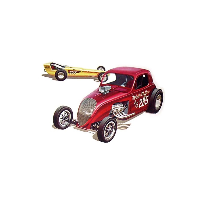 1/25 Double Dragster 2-N-1, Tin