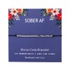 Febremdy Sober Addiction Recovery Gift Inspirational Morse Code Bracelet 12