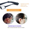Silicone Glasses Ear Grip Hooks, Sport Eyeglass Strap Holder Temple