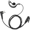KEYBLU G Shape Earpiece with PTT Mic, 2 Pin Single