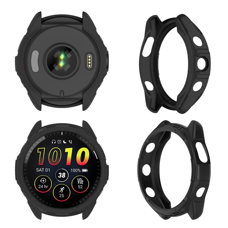 SumRioo Protective Case Cover Compatible with Garmin Forerunner 265, TPU