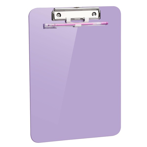 1 Pcs A4 Storage Clipboard,Clip Boards 8.5x11 with Low Profile