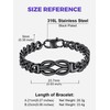Richsteel Timeless Infinity Knot Bracelet for Him – 9mm Cuban